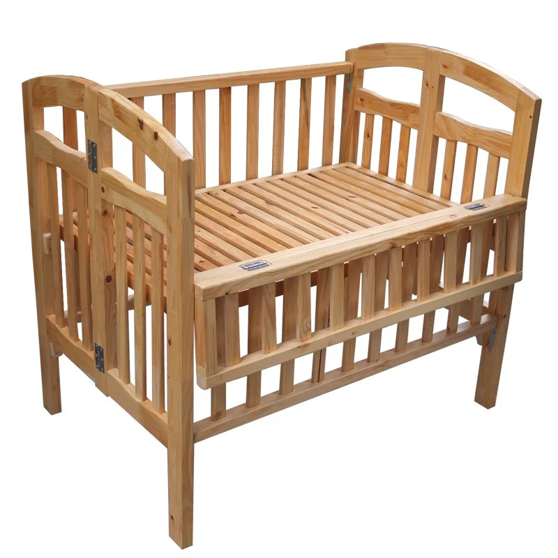cũi gỗ thông xuất khẩu cho bé