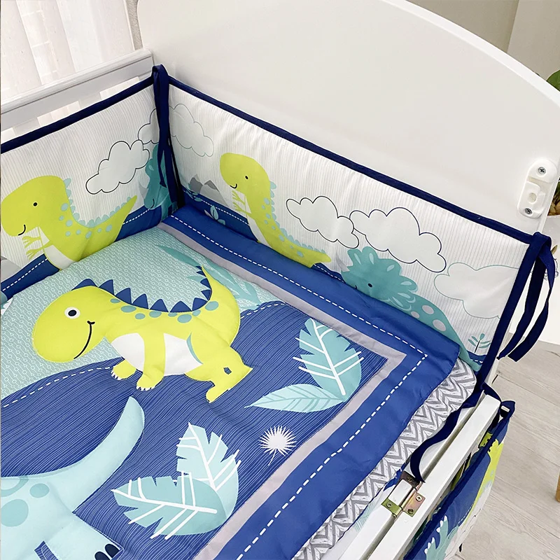 Set quây cũi vải cho bé hình thú 7 chi tiết Umoo UM-0864