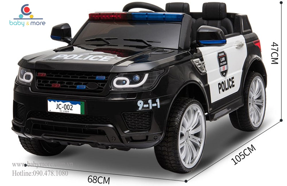 Ô tô điện trẻ em Ford Police JC002
