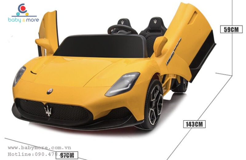 Ô tô điện trẻ em Maserati bản quyền MC20