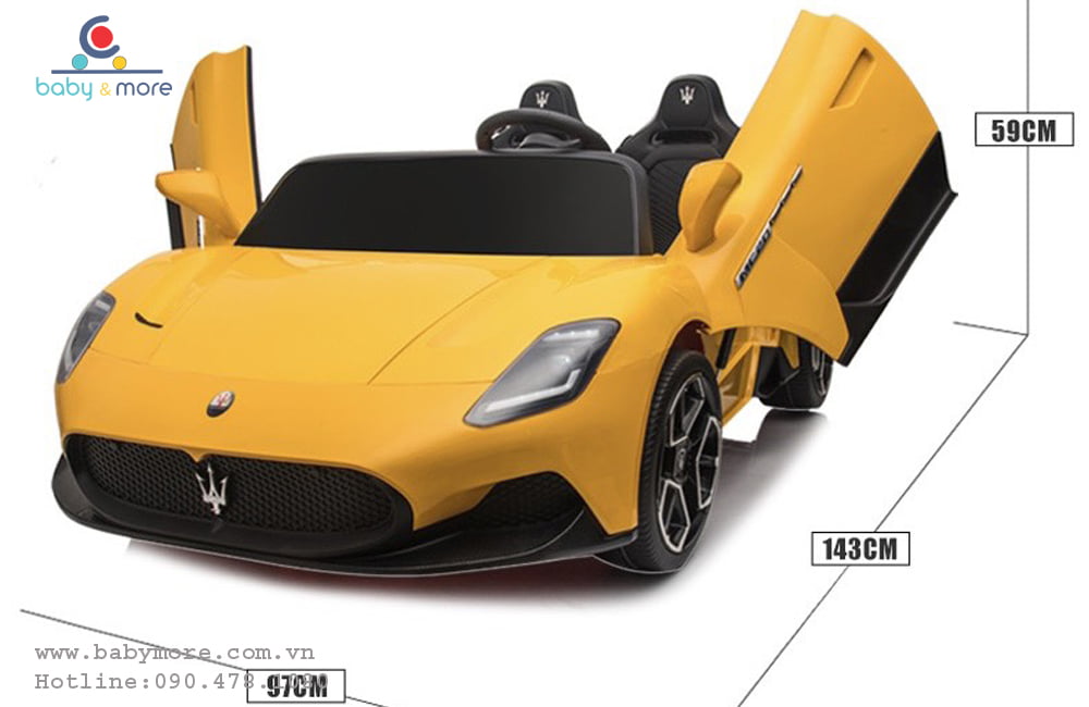 Ô tô điện trẻ em Maserati bản quyền MC20