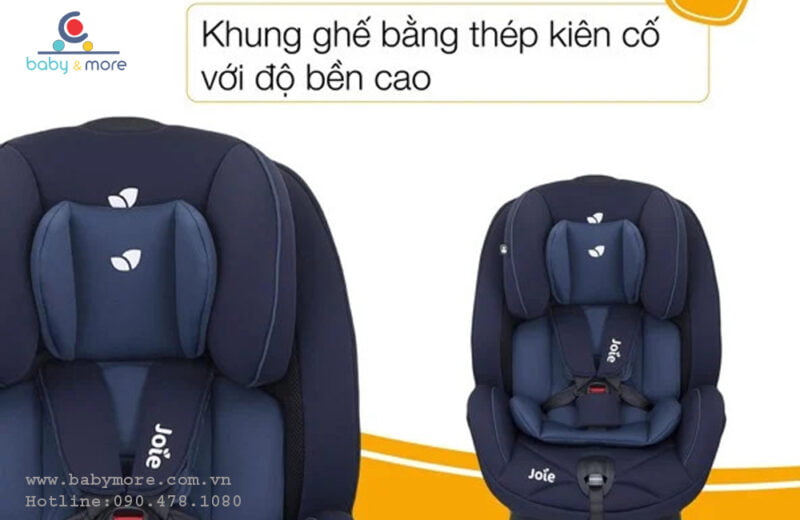 Ghế ngồi ô tô cho bé Joie Stages Coal (0-7 tuổi)
