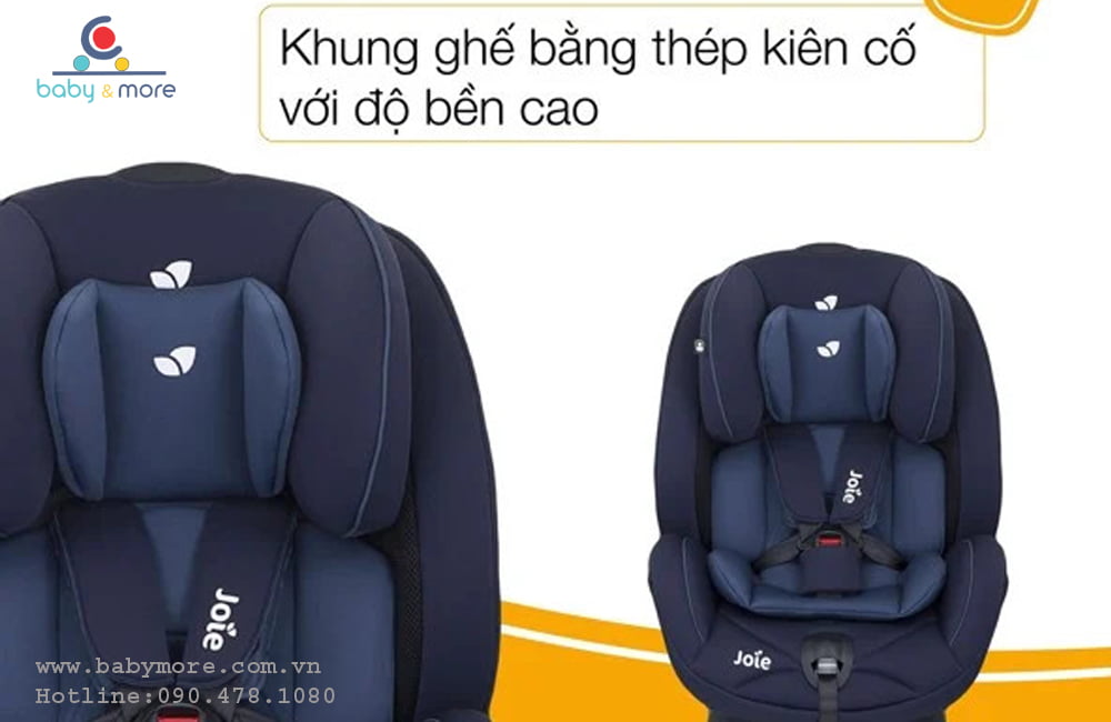 Ghế ngồi ô tô cho bé Joie Stages Coal (0-7 tuổi)
