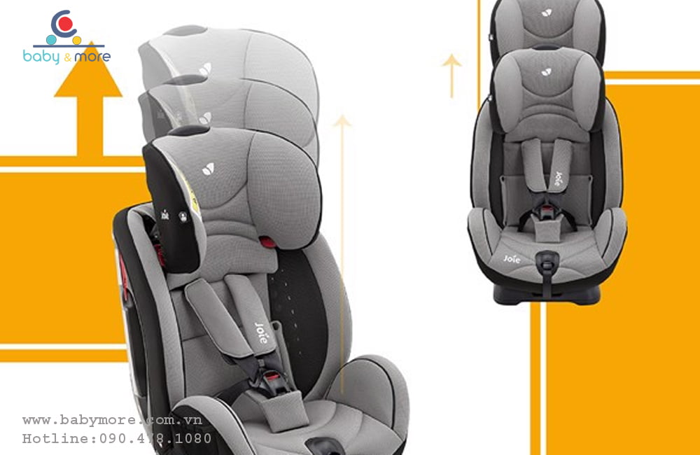 Ghế ngồi ô tô cho bé Joie Stages Coal (0-7 tuổi)
