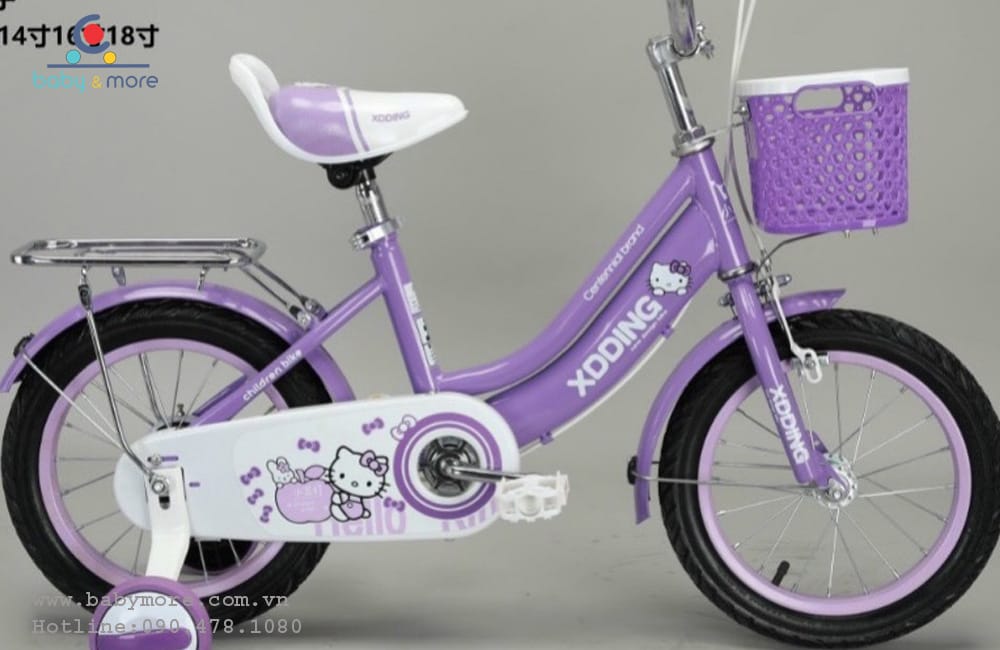 Xe đạp cho bé Hello Kitty