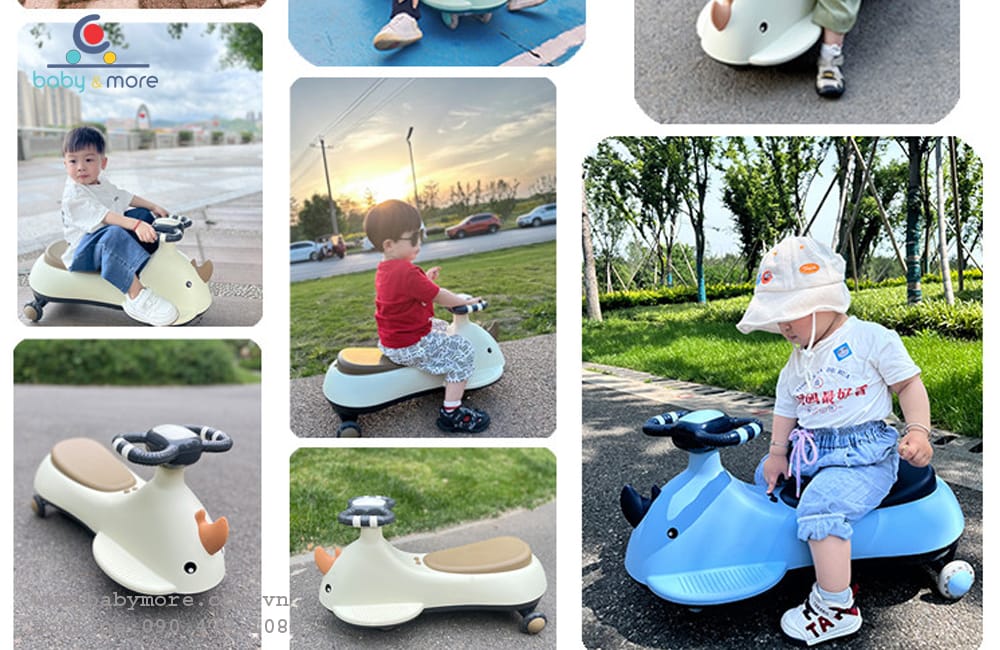 Xe Lắc Cho Bé Tê Giác