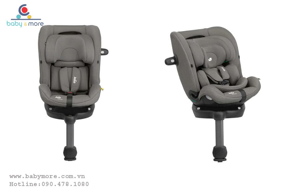 GHẾ NGỒI Ô TÔ JOIE I-PIVOT GROW THUNDER (xoay 360,isofix,0-10 tuổi)