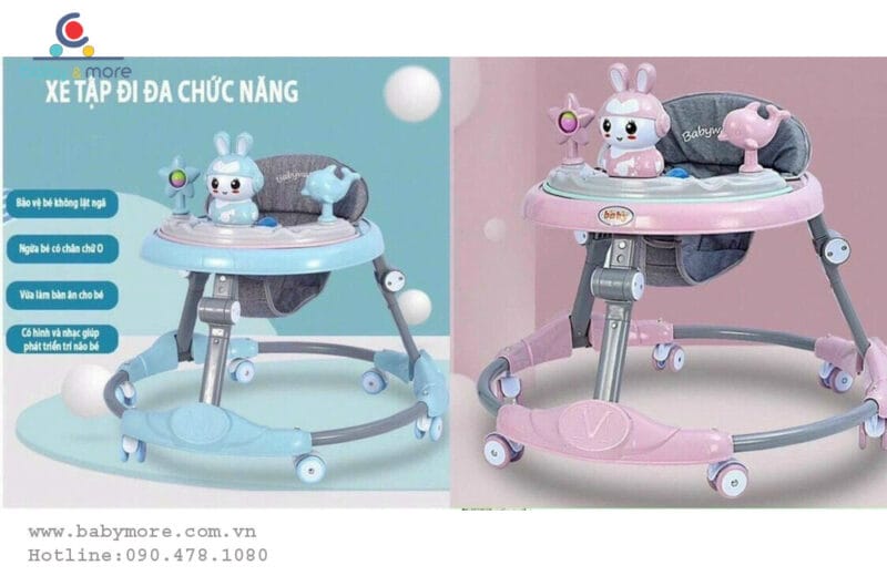 Xe tập đi trẻ em có nhạc hình ngộ nghĩnh BLK501