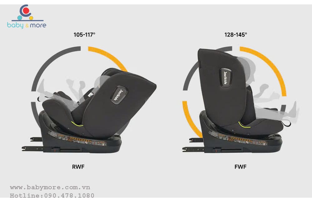 GHẾ NGỒI Ô TÔ Jovikids Ranger TT 360° Swivel i-Size (isofix,0-12 tuổi)