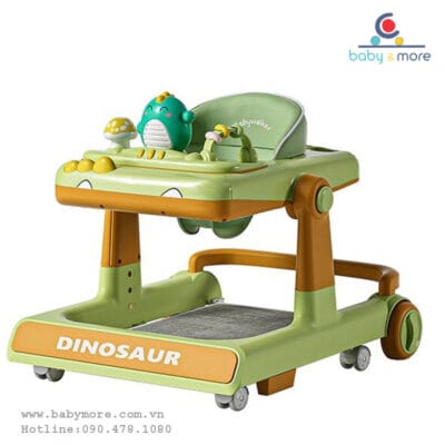 Xe tập đi cho bé đa năng chống lật có đèn, nhạc hình ngộ nghĩnh