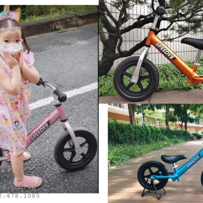 Xe thăng bằng Speedys 1.9kg nhiều mầu tặng bộ bảo vệ tay chân