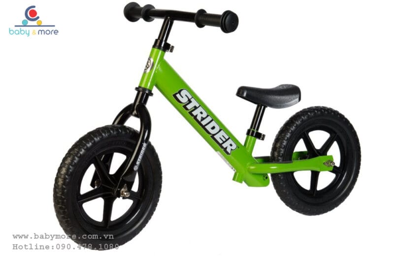 Xe thăng bằng Strider Sport tặng bộ bảo vệ tay chân,chuông xe (Nhập khẩu từ Mỹ)
