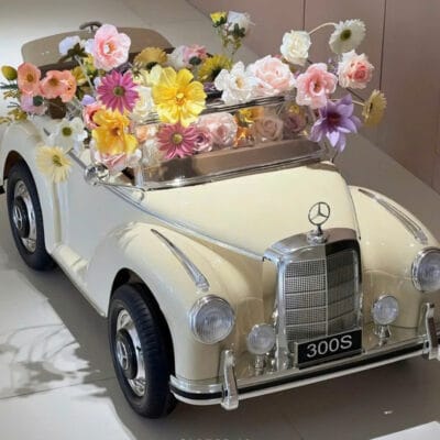 Ô tô điện trẻ em Mercedes cổ điển 300s