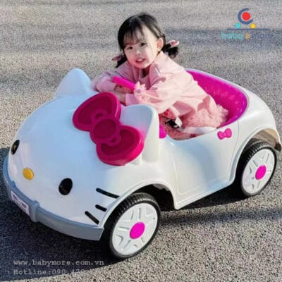 Ô tô điện trẻm em Hello Kitty MK01