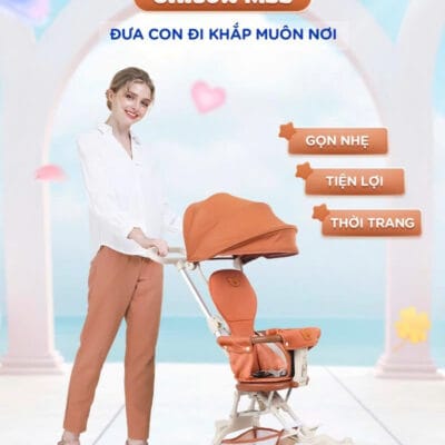Xe đẩy gấp gọn CHILUX M22