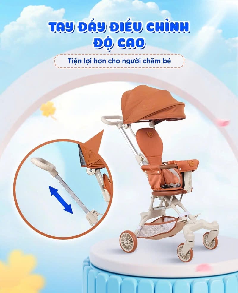Xe đẩy gấp gọn CHILUX M22