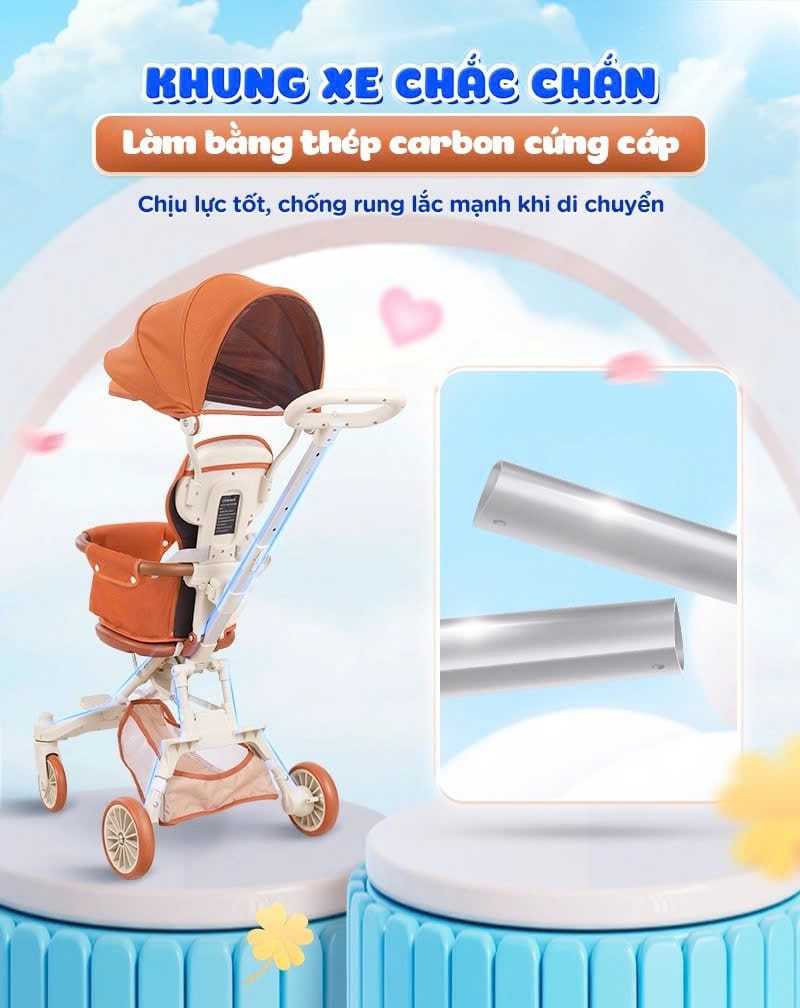 Xe đẩy gấp gọn CHILUX M22