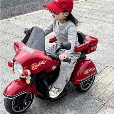 Xe máy điện trẻ em cảnh sát 609