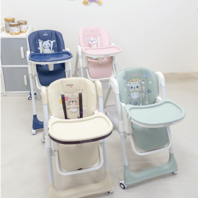 Ghế ăn dặm UMOO 05182(4 chế độ ngả lưng,4 nấc cao)