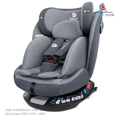 Ghế ngồi ô tô trẻ em BABYRO SPINSAFE isofix (0-12 tuổi,xoay 360)