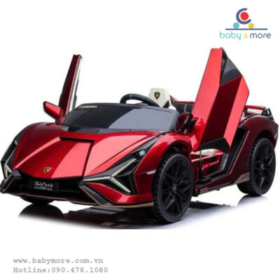 Ô tô điện trẻ em Lamborghini Sian QLS6988 (2 ghế da rộng, bánh cao su) Ô tô điện trẻ em Lamborghini Sian QLS6988 (2 ghế da rộng, bánh cao su)