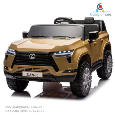 Ô tô điện trẻ em Lexus GX550 TR2402 (bánh cao su ghế da) Ô tô điện trẻ em Lexus GX550 TR2402 (bánh cao su ghế da)