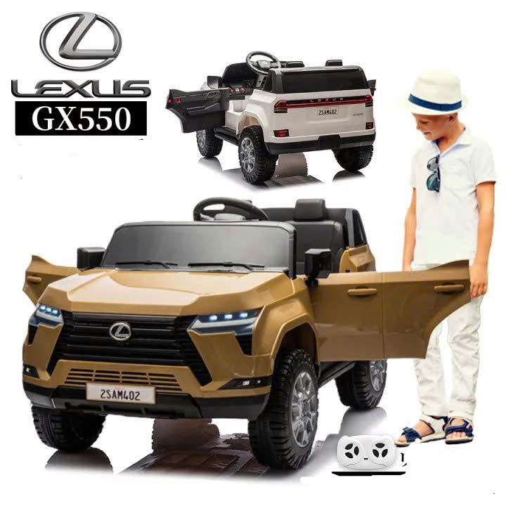 Ô tô điện trẻ em Lexus GX550 TR2402 (bánh cao su ghế da) Ô tô điện trẻ em Lexus GX550 TR2402 (bánh cao su ghế da)
