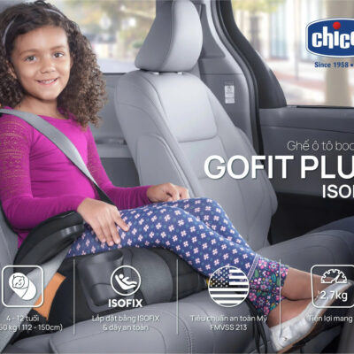 Ghế ô tô Chicco Gofit Plus ISOFIX (6-12 tuổi)