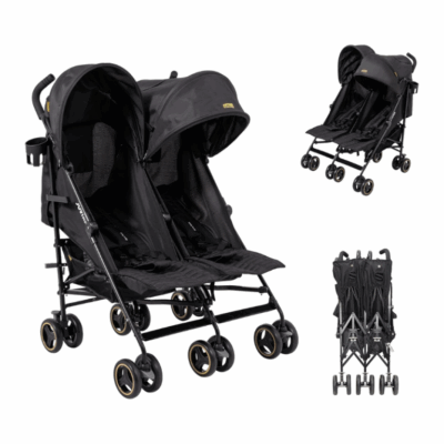 Xe đẩy đôi gấp gọn Jovikids Ezra TWIN (0-4 tuổi)