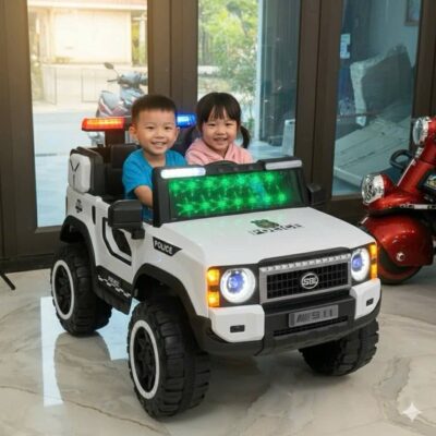 Ô tô điện trẻ em cảnh sát 911
