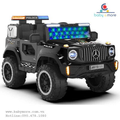Ô tô điện trẻ em cảnh sát 911