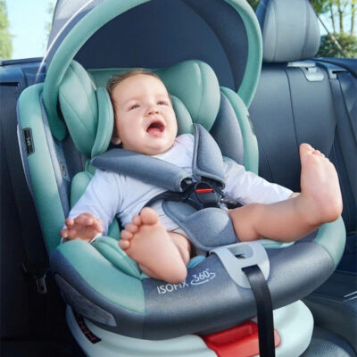 Ghế ngồi ô tô Munie xoay 360 isofix,0-12 tuổi