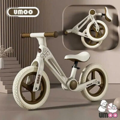 Xe chòi chân thăng bằng Umoo 02162 gấp gọn (xanh, nâu, hồng)