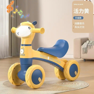 Xe chòi chân cừu 8005 có đèn,nhạc